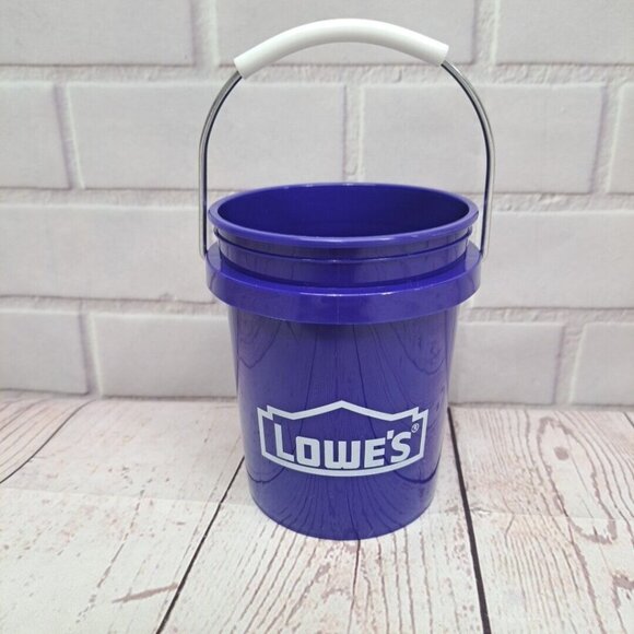 NWT Lowe's Mini Bucket, Minature Paint Pail, 0.5-Quart BPA-Free, 4in Tall 💝 - Picture 1 of 4